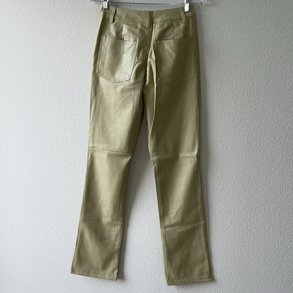 We Wore What vegan leather kick flare size 26 - Picture 7 of 9